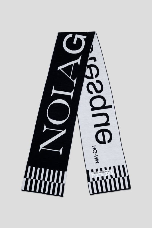 HG-NM scarf Typography